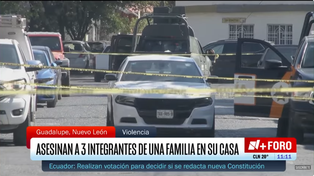 Tragedia en Nuevo León: Mujer muere al intentar separar a sus padres durante una pelea; fallecen los tres