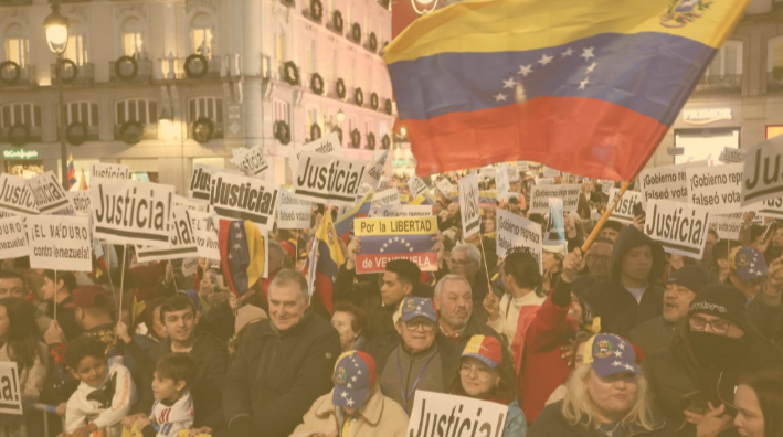 Sindicalistas venezolanos se pronuncian desde Madrid